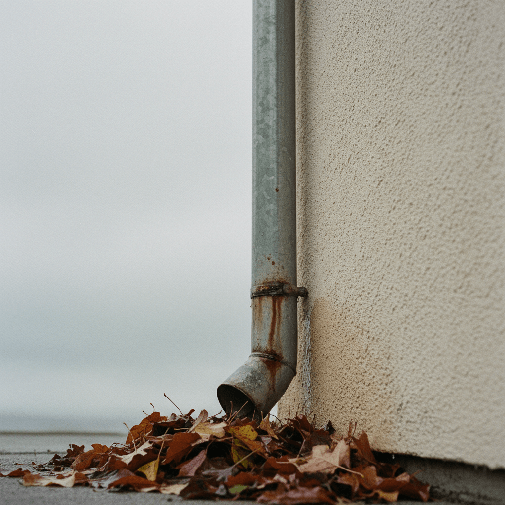Regenfallrohr Reinigung